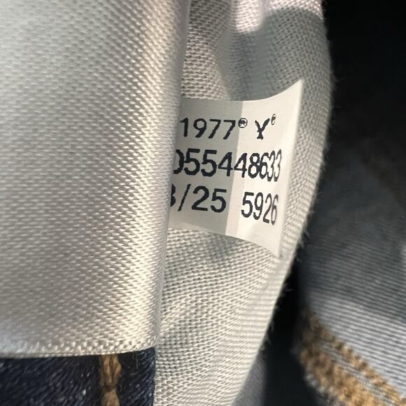 American Eagle Low-Rise Ultra Wide Leg Blue Jeans Women’s Size 18 Loose - Picture 7 of 8